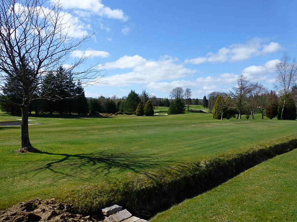 Hollandbush Golf Course. 16th April 2015